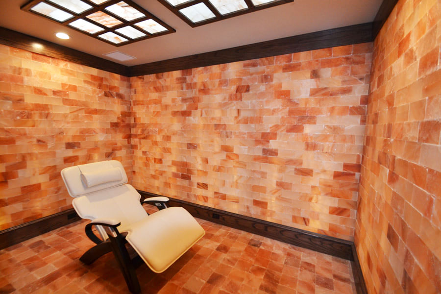 Himalayan Salt Room Walls