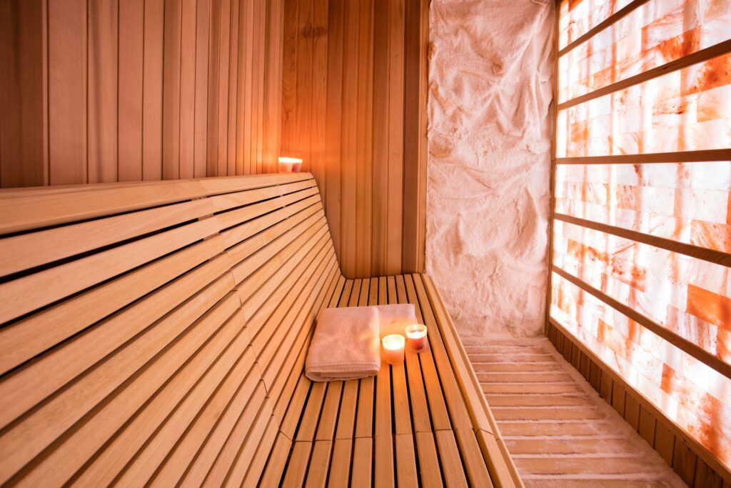 Himalayan Salt Room Walls