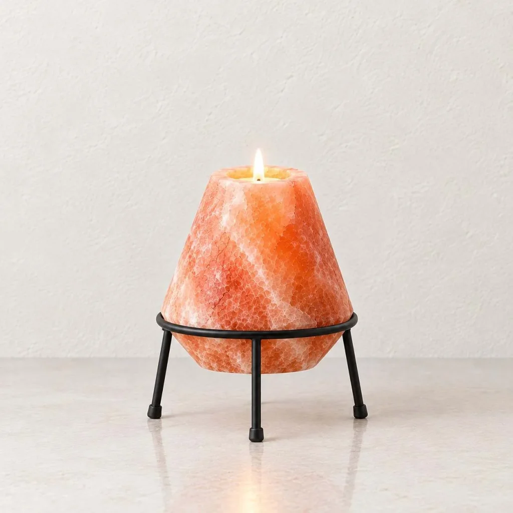 Cone Shaped Tea Light Holder