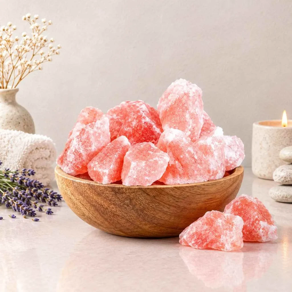 Crystal Salt Chunks Pink