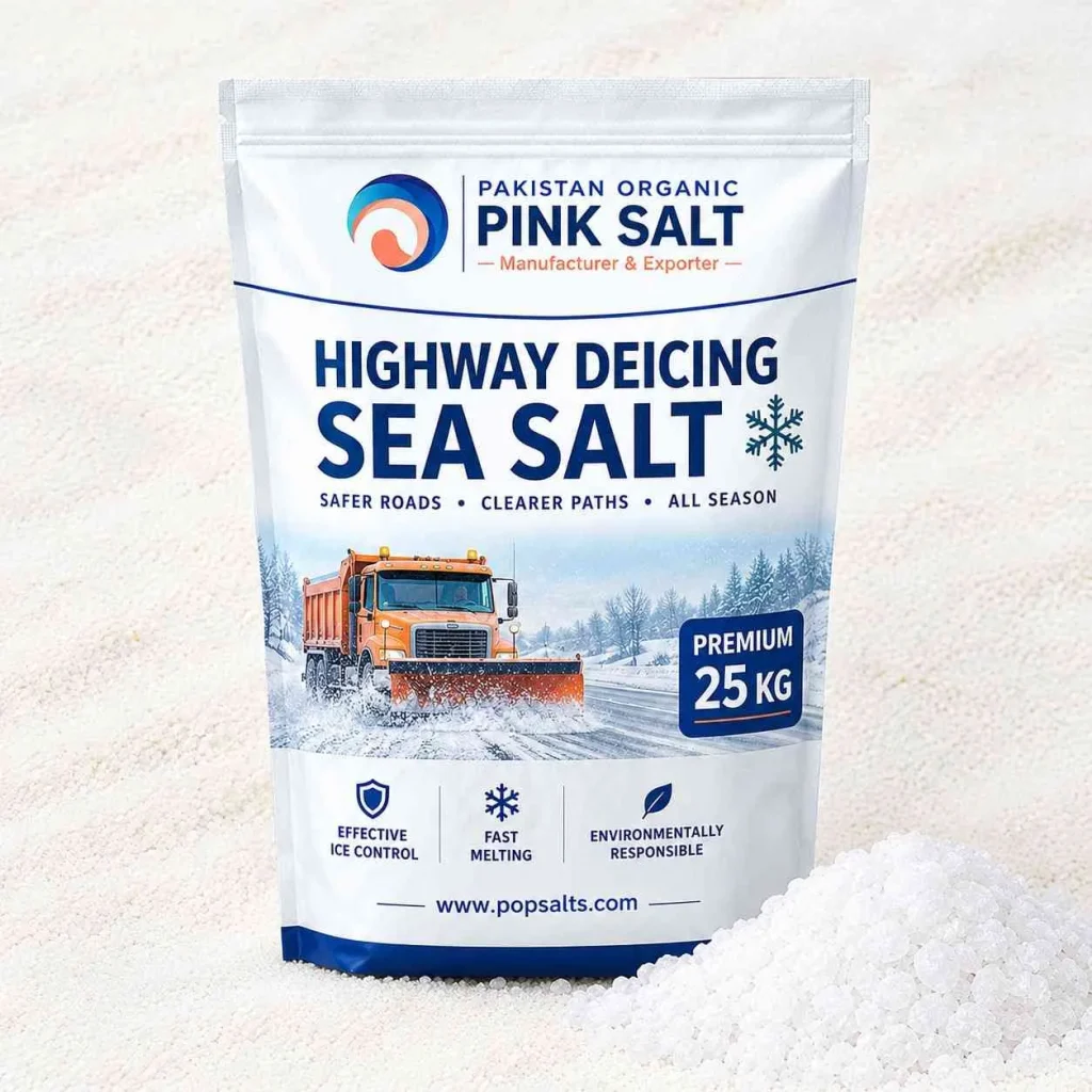 Highway Deicing Sea Salt